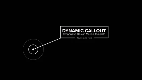 After Effects Template: Dynamic Callouts #146466475 | Pond5