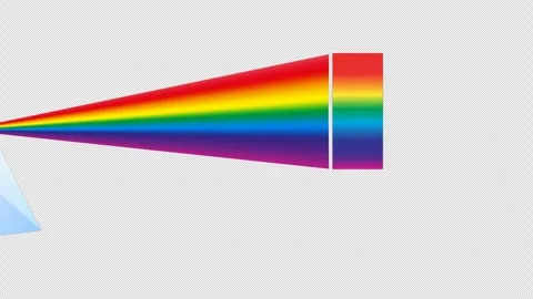 Dynamic Camera Zoom Through a Glass Prism Video stock 348617906