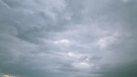 A dynamic, captivating cloudy sky showcasing varying elements of light and textu Foto stock