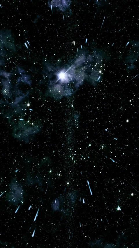 Dynamic Celestial Night Sky Loop Stock Footage 310911155