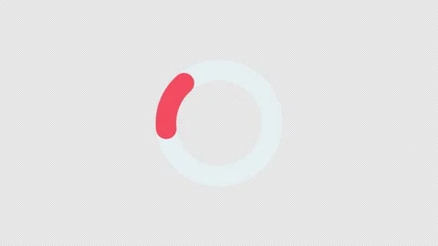 Dynamic circular progress video animation Stock Footage 330427176