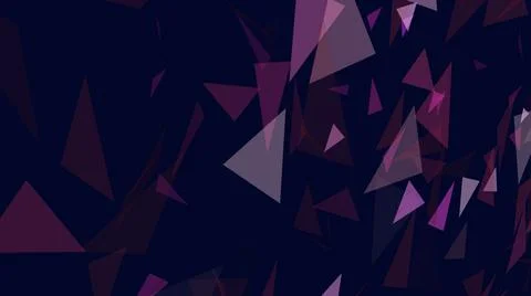 Dynamic close up pattern background of pink and purple big polygons that fall Stock Illustration