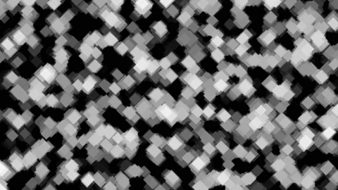 Dynamic Cloud-like Abstract Effect with Angular Texture and Black Background Video stock 153734194