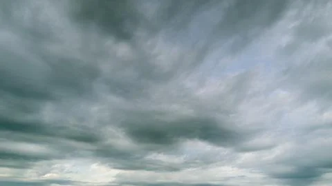Dynamic Cloud Formation Creates an Overcast Sky That Captivates the Eye and Imag Foto stock