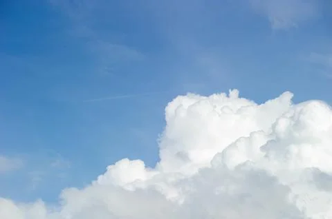 Dynamic cloudy sky Stock Photos