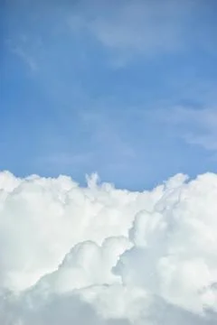 Dynamic cloudy sky Stock Photos