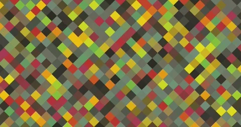 Dynamic Code Patterns With Rhombus Shapes Stock Footage 313734354