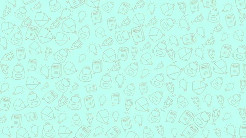 Dynamic collection of assorted electronic gadgets and accessories in vibran.. Stock Footage 327064206