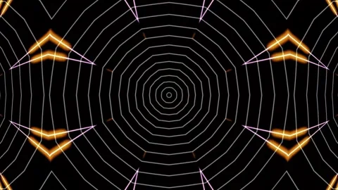Dynamic Color Gradient Wave VJ Loop 8 Stock Footage 338169887