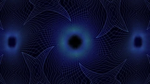 Dynamic Color Gradient Wave VJ Loop 16 Stock Footage 338169896