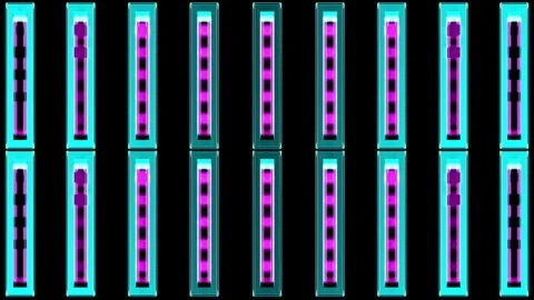 Dynamic Color Pattern  VJ Loops Stock Footage 79883900