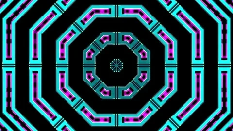 Dynamic Color Pattern  VJ Loops 库存影片 79884094