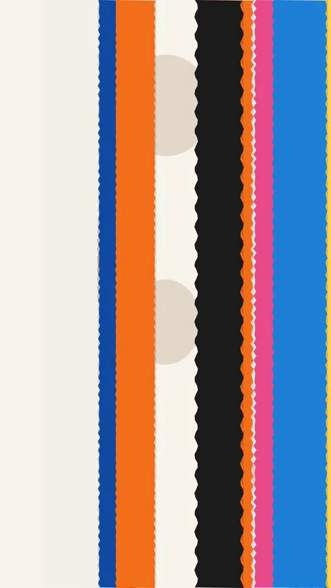 Dynamic Color Stripes Motion Graphics Background Stock Footage 327944544