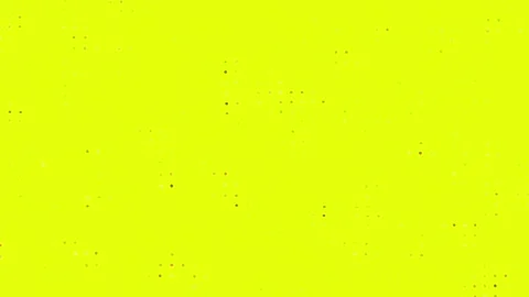 Dynamic colored dots animate across a vibrant yellow backdrop Stock Footage 328831580