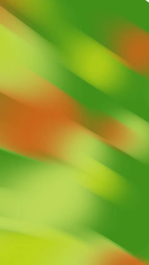 Dynamic colorful abstract motion background with vivid green and orange hues Stock Footage 317870353