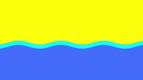 Dynamic colorful abstract wave motion background Stock Footage 346545268