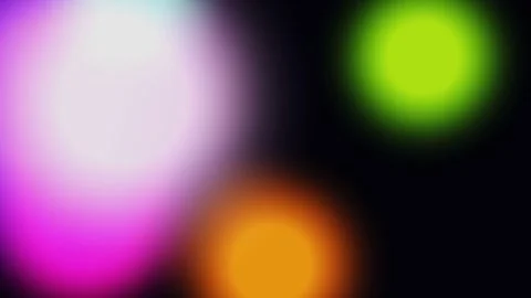 Dynamic Colorful Bokeh Light Leak Background Loop Vídeo Stock 332392404