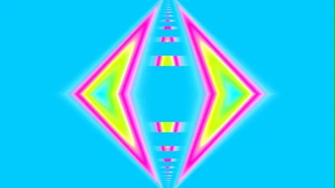 Dynamic colorful digital background transition equalizer tech pattern Stock Footage 336882781
