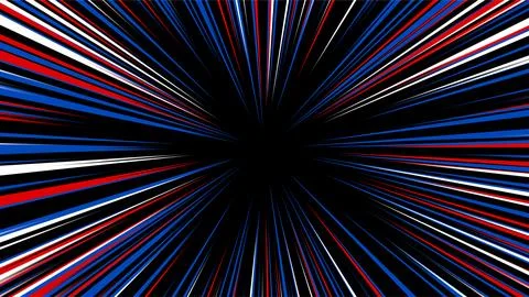 Dynamic Colorful Light Trails Creating a Tunnel Effect. 스톡 일러스트