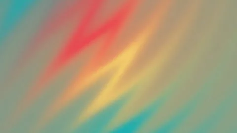 Dynamic colorful lightning streaks in an abstract blurred background Stock Footage 313415897