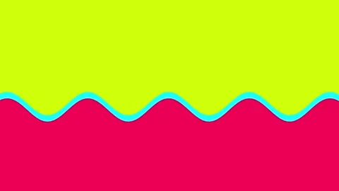 Dynamic colorful motion waves abstract background Stock Footage 346545713