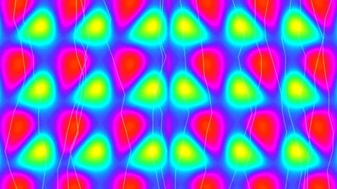 Dynamic Colorful Seamless Abstract Gradient Loop Pattern for Backgrounds Stock Footage 336882110