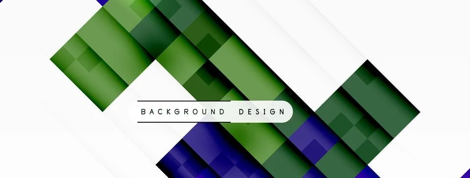 Dynamic colorful squares background. Vector Illustration For Wallpaper, Banner Stock Illustration