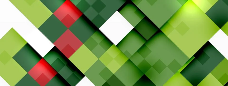 Dynamic colorful squares background. Vector Illustration For Wallpaper, Banner 스톡 일러스트