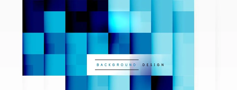 Dynamic colorful squares background. Vector Illustration For Wallpaper, Banner Stock Illustration