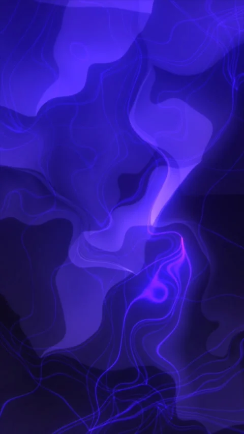 Dynamic colors swirl and flow in a captivating blend of deep blue and purple Stock Footage 312119437