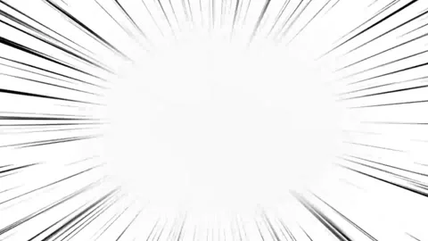 Dynamic Comic Speed line loop Radial Background. Anime Speed line backdrop. Stock Footage 301872658