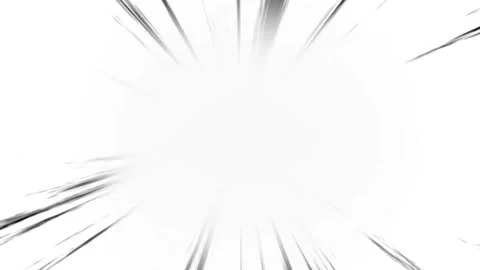 Dynamic Comic Speed line loop Radial Background. Anime Speed line backdrop. Stock Footage 301872664