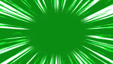 Dynamic Comic Speed line loop Radial Background. Anime Speed line backdrop. Stock Footage 301872685