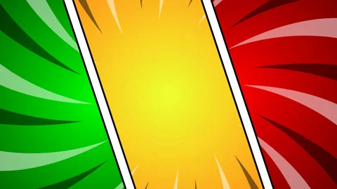 Dynamic comic style background with vibrant colors Stock Footage 332709328