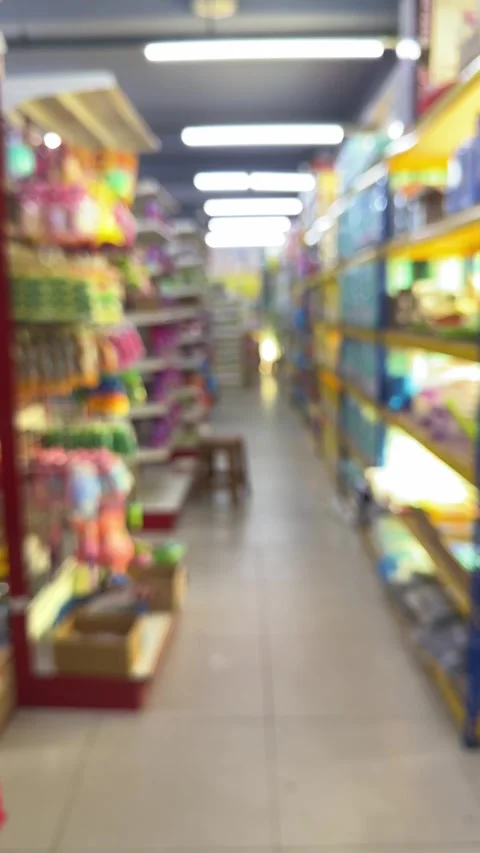 Dynamic commercial interior with artistic blur presenting an immersive, vas.. Stock Footage 337284929