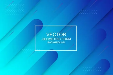 Dynamic composition. Modern design 3d flow shape Stock Illustration