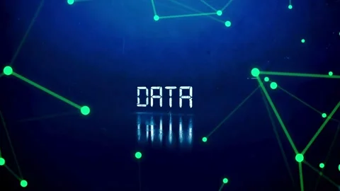 Dynamic computing meta verse motion illustration. Stock Footage 334024520