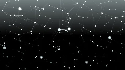 Dynamic Constellation Patterns Stock Footage 291071617