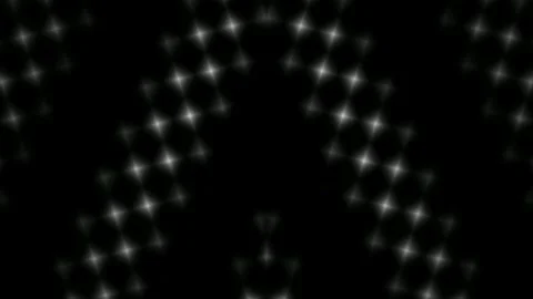 Dynamic cosmic particles flow forming a bright energy pattern background Stock Footage 335518538