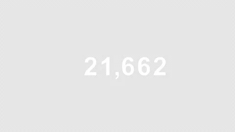 A dynamic count-up from 0 to 1,000,000, starting and ending slowly Stock Footage 344234708