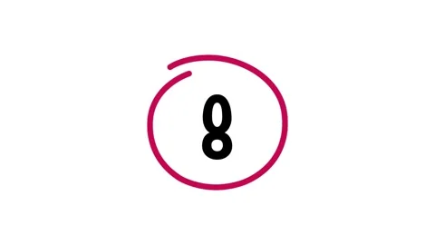 Dynamic Countdown Animation: Ready, Set, Go! Stock Footage 276226835