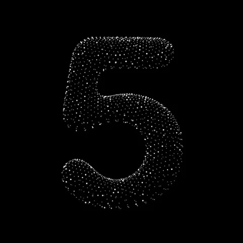 A dynamic counting animation Vidéo 331484540