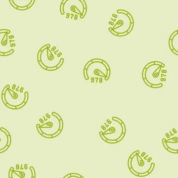 Dynamic credit scoring model fintech line vector seamless pattern Stockillustratie