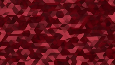 Dynamic crimson polygonal pattern vibrant graphic backdrop geometric Vídeos de archivo 347074920