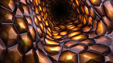 Dynamic Crystal Labyrinth Interior Stock Footage 294141293