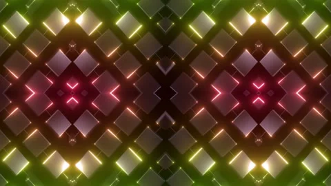 Dynamic Cube Wall 3 Stock Footage 222759841