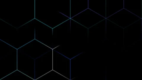 Dynamic cubic lines blue vertical geometric thin gradient going to infinity with Stock Footage 315566747