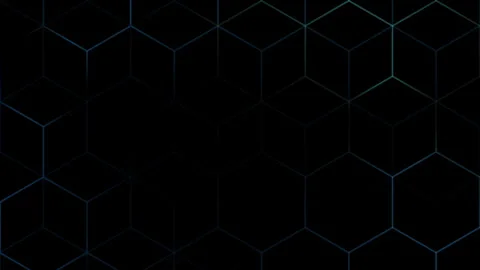 Dynamic cubic lines blue vertical geometric thin gradient going to infinity with Stock Footage 316228689