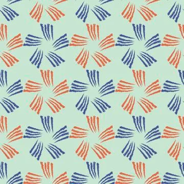 Dynamic curls Stock Illustration