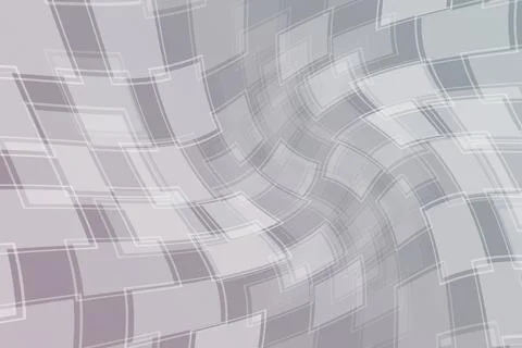 Dynamic Curved Geometric Squares Abstract Background Stock Illustration